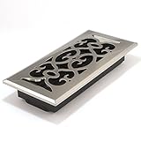 Accord APFRSNV410 Plastic Floor Register with Victorian Design, 4-Inch x 10-Inch(Duct Opening Measur