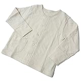 マシュマロ カーディガン(クリーム)オーガニック コットン 100% KnockKnock(ノックノック)