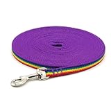 ザ・ブラックラブカンパニー 小型犬用 ロングリード / 10m / レインボー / 10mm幅 / 全4柄 選べる長さ！ 犬グッズ専門店 人気 オリジナル 国産