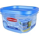 Rubbermaid 1.9-cup冷凍庫Blox食品ストレージコンテナ( 3パック) 1.9 cup