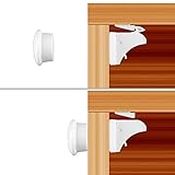 ONEVER Baby Child Safety Magnetic Cabinet Locks,ChildProof Drawer Lock No Screws or Drilling (4 Lock