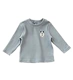 AMIGOYO　無地 長袖 Tシャツ　トレーナー ボーイズ 　ベビー 赤ちゃん 男の子　コットン　子供用　キッズ 学生　七五三