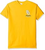NCAA楕円形ラベル半袖 S イエロー
