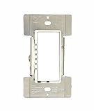 Leviton mdi06 – 1lw Mural 600 Wプリセットデジタル白熱Rockerディマー、単極と3方向、ホワイト