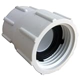 LASCO 15 – 1637 PVC Swivelホースアダプタwith 3 / 4インチメスホーススレッドと1 / 2インチメスパイプスレッド