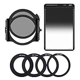 H&Y 角型フィルター K-Series 100mm ミディアムベーシックセット Basic Set フィルターホルダー MarkII CPL ミディアムGND8 アダプターリング 67-82mm付属 ハーフND 角形フィルターセット KMDBS