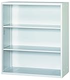 壁面収納家具 オープンタイプ D:450 H:1050 棚板2枚付 オフホワイト MUAO-W11 日本製