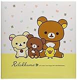 ナカバヤシ キャラクター Lサイズ フヤスアルバム ビス式 白台紙10枚 A-LF-1008 リラックマA