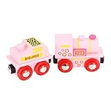 Bigjigs Rail BJT412 Pink 123 Engine [並行輸入品]