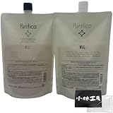 Fエイド プリフィカ F. Aid Purifica シャンプー スリーク 800ml & トリートメント800g ポケットティッシュセット