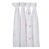 エイデンアンドアネイ ADEN+ANAIS おくるみ 4枚セット モスリンコットン クラシック スワドル ラブリー（2042） SWADDLING WRAPS Lovely ベビー ブランケット 出産