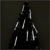 MyMei　LEDツララスティックライト　イルミネーション　ストリングライト　240球　流星雨8本セット　防水　バーディー　クリスマス装飾ライト　LEDガーデンライト　ツリー電飾　光が流れる　イベント