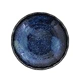 テーブルウェアイースト 小皿 菊型 10cm 和食器 窯変紺