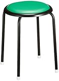 サークルチェアC-11グリーン/ブラック