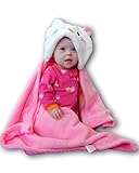 Plush Baby Blanket for Boy or Girl. Super-Soft Microfiber Fleece in Animal Designs. ?Fab Baby Gifts!