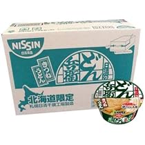 Amazon.co.jp: 日清 北のどん兵衛 天ぷらそば [北海道仕様]12個 : 食品