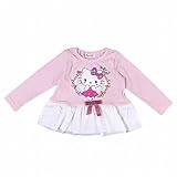 (サンリオ)Sanrio 長袖Tシャツ ハローキティ フリル付 ピンク 95