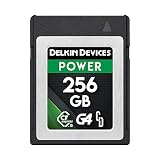 Delkin Devices 256GB Power CFexpress Type B G4 メモリーカード, DCFXBP256G4