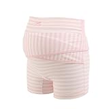 (ピジョン)pigeon ぴったり支える 妊婦帯 ガードル 調節ベルト付き(産前)(PI-ピンク、M)