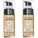 REVLON レブロン リキッド ファンデーション カラーステイ メイクアップ 乾燥肌用 30ml カラー：150 2本セット [並行輸入品]