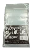三友産業 チャック付ポリ袋厚口D 15枚入 HR-443 0.08㎜×85㎜×120㎜