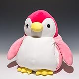AQUA ぬいぐるみ マリン ハンドマフ ペンギン ピンク 00280149