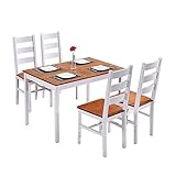 オスパイ（OSPI） テーブル チェア ダイニングテーブル ダイニングセット コンパクト 5点セット 4人掛け　松ノ木