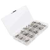 F Fityle ボルトナットセット　ステンレス製　家庭用　自動車用　全種類　M3/M4/M5　360個/セット　品質保証