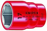 KNIPEX 98 37 17 3/8 1,000V Insulated 17 mm Hexagon Socket [並行輸入品]