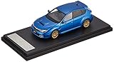 MARK43 1/43 スバル インプレッサ WRX STI (GRB) 純正オプション搭載車 WR ブルーマイカ 完成品