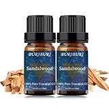 BURIBURI 2種パック ローズ+牡丹 100％ ピュア精油 エッセンシャルオイル 各10ml ナチュラル ディフューザー用 マッサージ用 アロマ テラピー (ローズ+牡丹)