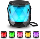 LFS mini Bluetooth スピーカー 小型 防水 お風呂 マグネット搭載 Type-C充電 TWS対応 マイク内蔵 ブルートゥース スピーカー ポータブル ワイヤレス スピーカー コンパクト