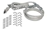 American Lighting 120-TL60-45.9-WW 120-volt 3000K LED Tape-Rope Hybrid Lighting Kit with 5-Feet Cord
