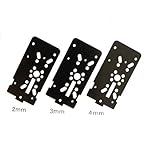エスカッション（スマートリムロック・ユビタッチ用）　SS-130　室内ボディ用扉厚調整用（3枚セット）　ABS樹脂　板厚：2・3・4　入数：1・5・10
