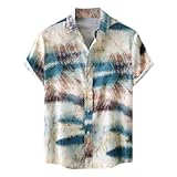 [vigerkar] シャツ メンズ 長袖 ワイシャツ カジュアル オシャレ 開襟シャツ 父の日ギフト 誕生日 シャツ メンズ 半袖 大きい