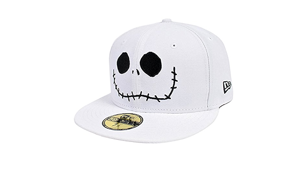 Amazon ニューエラ ナイトメアー ビフォア クリスマス ジャック ベースボール 59fifty キャップ ディズニー ホワイト 8 63 5cm キャップ 通販