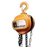 チェーンブロック 1000kg クレーン レバーホイスト ウインチ代わりに 倉庫・ガレージに 1t
