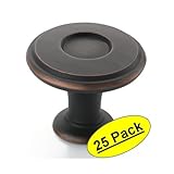 Amerock bp27026-orbオイルはブロンズキャビネットハードウェアノブ – 1 – 1 / 4 "直径 – 25パック
