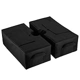 砂袋　テント用/パラソルベース/広告看板用　重り用　固定用具　900D　オックスフォード　防水　耐久性　折り畳み式　角型　2セット