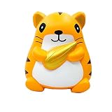 trimakeshopハンドヘルドCan Follow theハード変換の形状濡れソフト遅いリバウンド動物フルーツスタイルおもちゃ、携帯電話ペンダントバックパック装飾ソフトボール、キッズ誕生日ギフトパ
