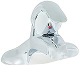 Moen ws84503 one-handle Low円弧バスルーム蛇口、クロム