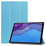 Lenovo Tab M10 HD ケース Lenovo Tab M10 HD 2nd Gen ケース Lenovo Tab M10 HD 第2世代 2020 ケース【Trocent】Lenovo Tab M10 HD TB-X306F ケース レノボ Tab M10 HD 10.1インチ ケース Lenovo Tab M10 HD ZA6W0022JP ケース ZA6W0126JP/ZA6V0168JP/ モデル番号：TB-X306F TB-X306Xス用ケース タンド機能付き 三つ折型 超薄型 高級PUレザーカバー オートスリープ機能 内蔵マグネット開閉式 (スカイブルー)