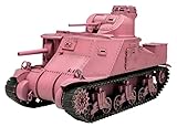 プラッツ(PLATZ) ガールズ&パンツァー M3中戦車リー ウサギさんチーム 10周年記念特別版 プラモデル 1/35スケール 成型色(ピンク) プラスチック GP-76
