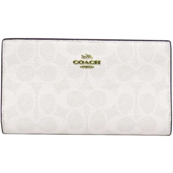 Amazon | COACH(コーチ) レディース 財布 かぶせ長財布 長財布 CU161