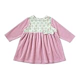 ソレイアード SOULEIADO リボンワンピース ピンク 80㎝ 48364