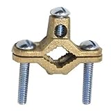 Morris 90627 Ground Pipe Clamp, Copper, 1/2-Inch-1-Inch [並行輸入品]