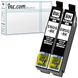 Inc.com MUG (PGBK/顔料ブラック) 互換 インク カートリッジ ２本セット 残量表示対応最新ICチップ ISO14001/ISO9001認証工場生産 国内梱包再検品 エプソン 用 まぐかっぷ