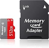 マイクロsdカード MicroSDXC 512GB メモリーカード 4K Ultra HD ビデオ録画 100MB/s UHS-I A2 V30 U3 Class 10