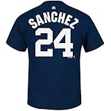 Gary Sanchezニューヨーク・ヤンキース# 24 Youth Player Tシャツ