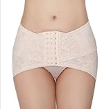 （Rarihima）骨盤ベルト(L, ベージュ) 骨盤ガードル 腰痛ベルト 骨盤矯正 ヒップアップ 産後 ダイエット 体型維持 着圧式ホック調整
